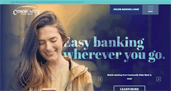 Desktop Screenshot of cstbank.com